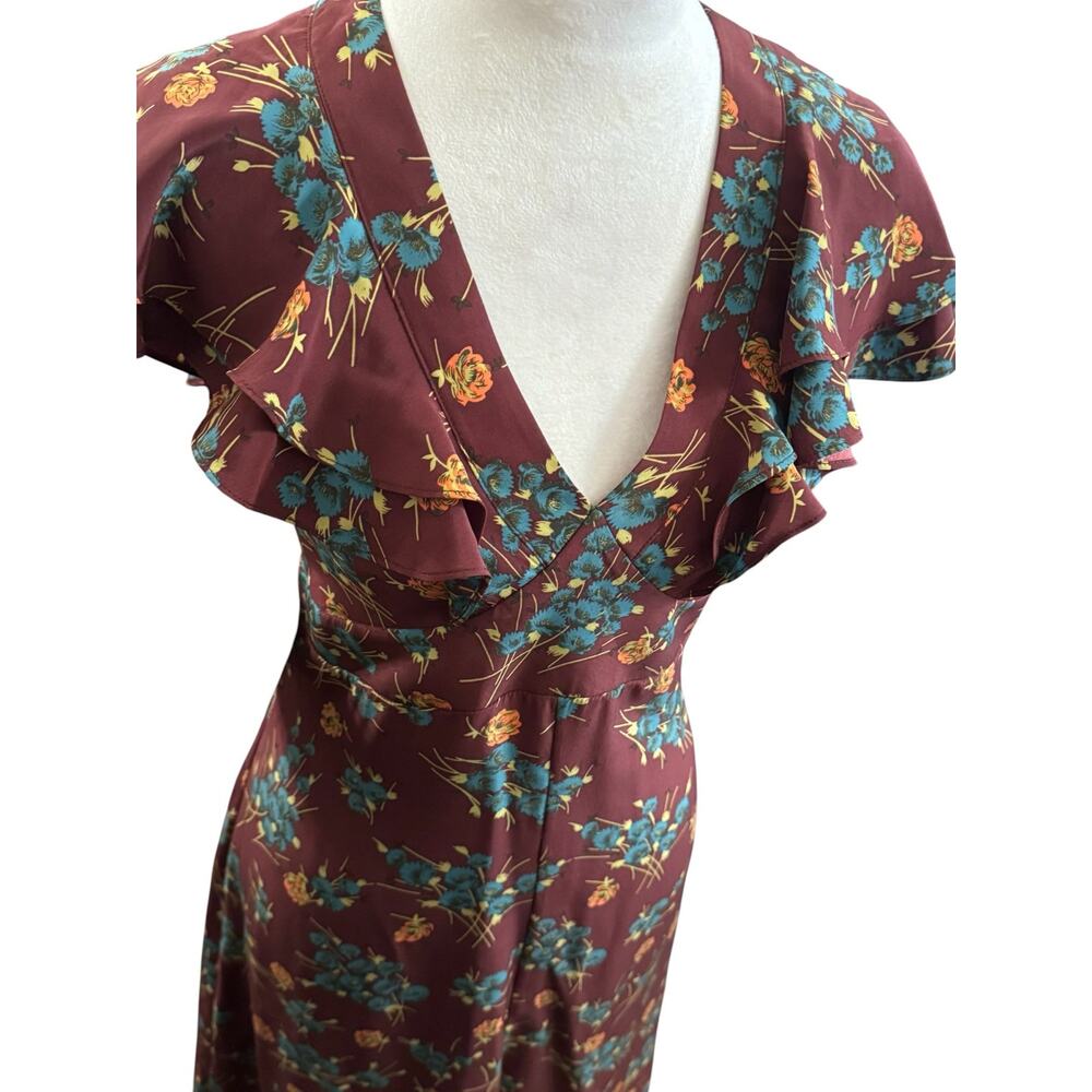 Betsey Johnson Y2K Silk Black Label Silk frock Size 10 - Picture 5 of 9